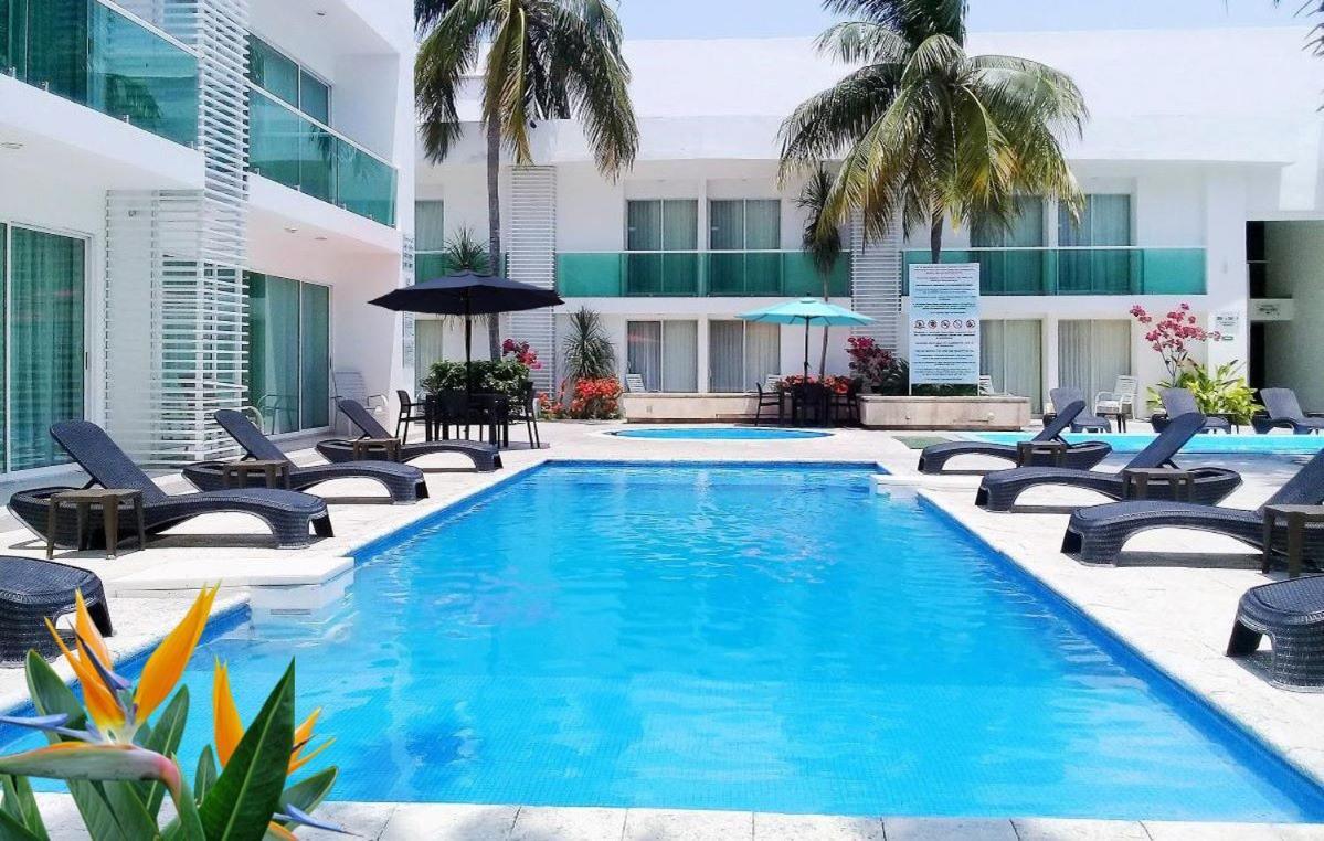 Hotel Los Cocos チェトゥマル エクステリア 写真